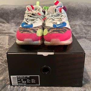 Nike- Air Max 720/ OBJ- Multi-Color/ Hyper Pink- Mens Size 9
